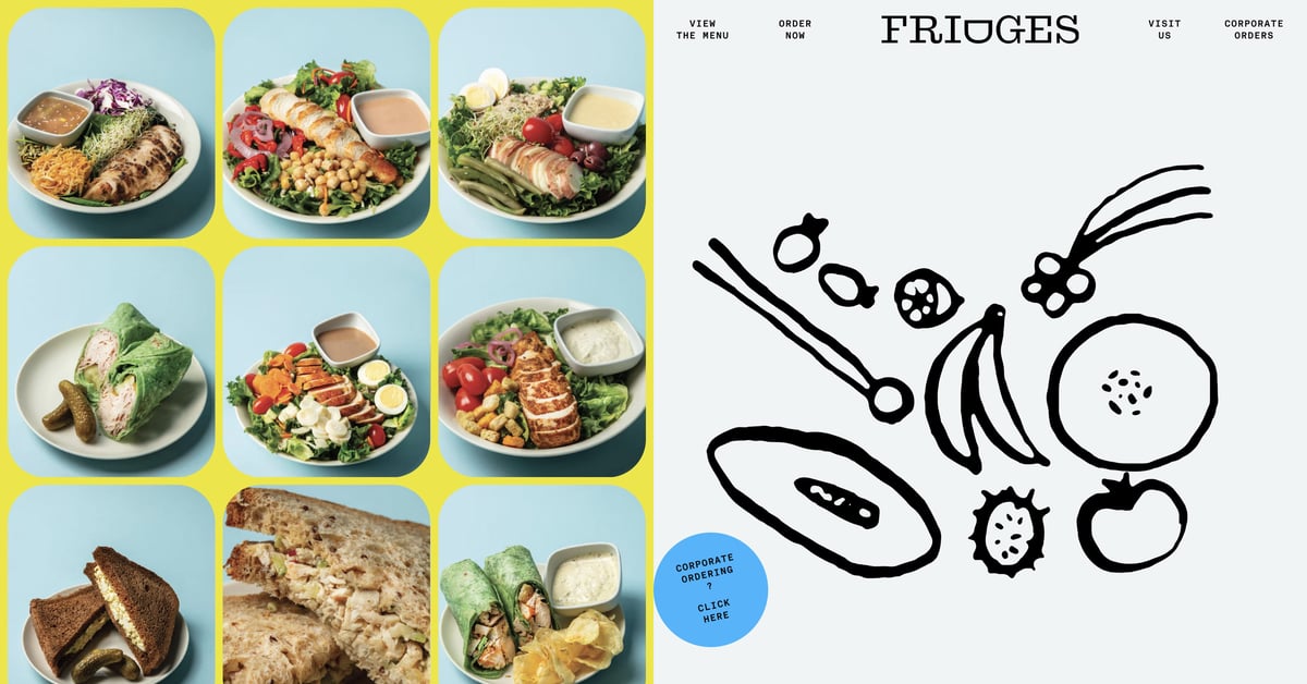 Fridges Market — One Page Website Award