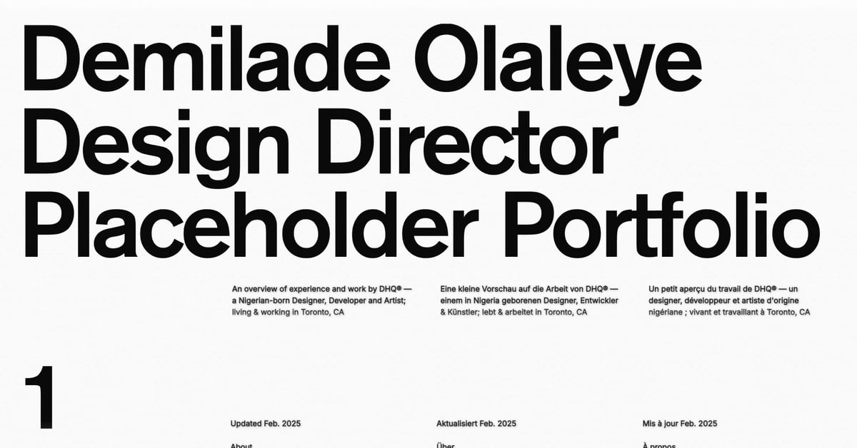 Demilade Olaleye One Page Website Award demilade-olaleye-one-page-website-award