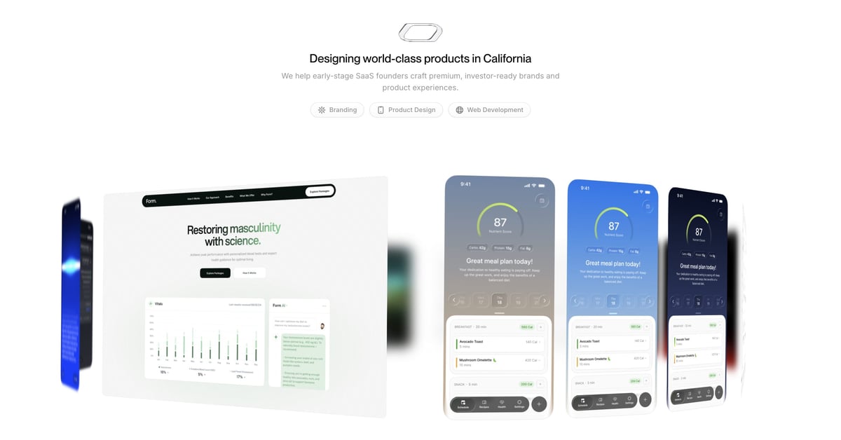Designfly — One Page Website Award