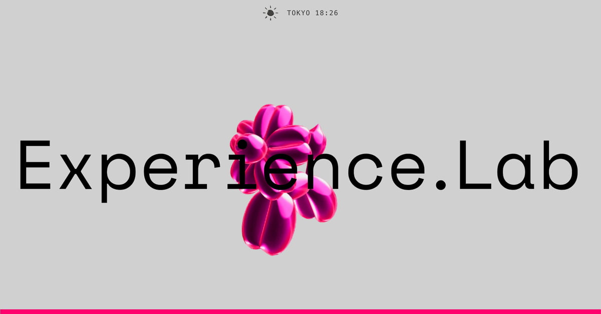 Experience.Lab — One Page Website Award