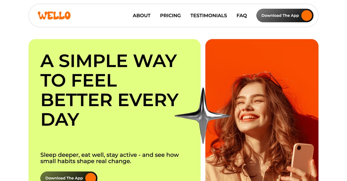 The Wello - Template Review and Demo