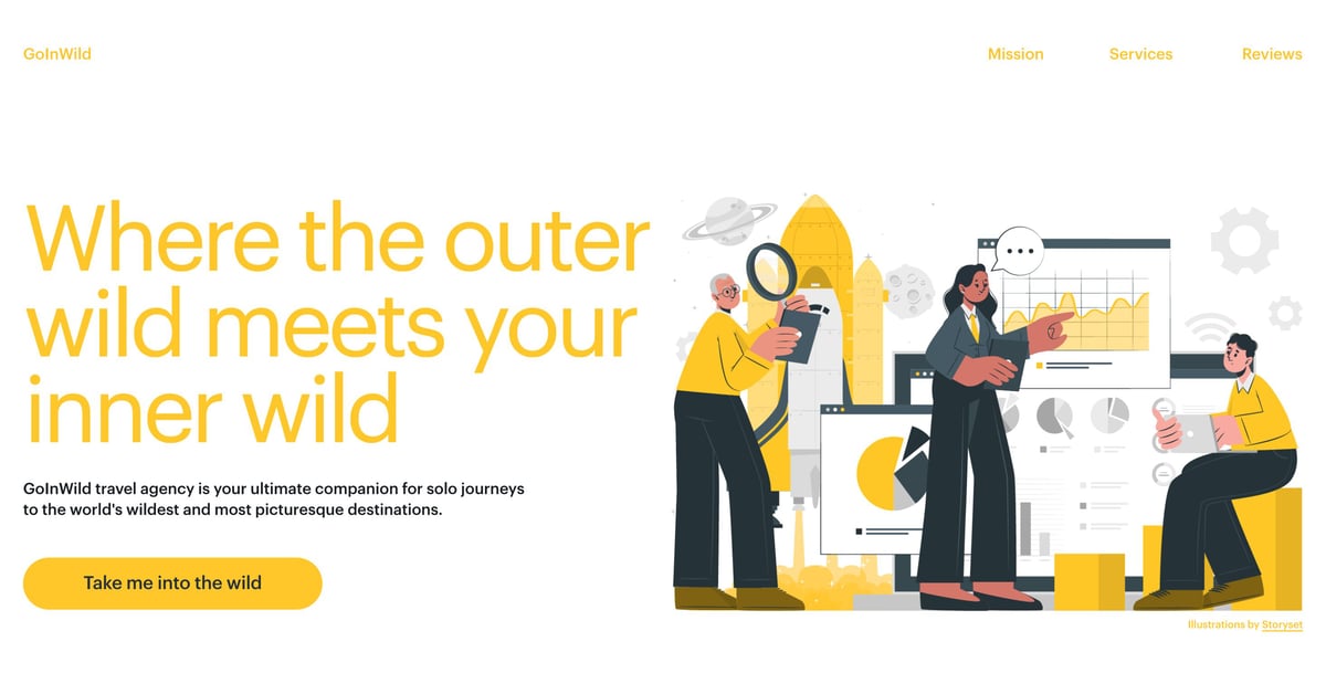 One Page Website Templates