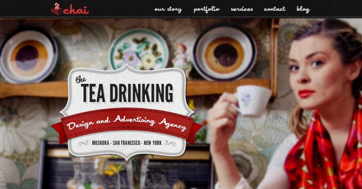 Chai Studios — One Page Website Award