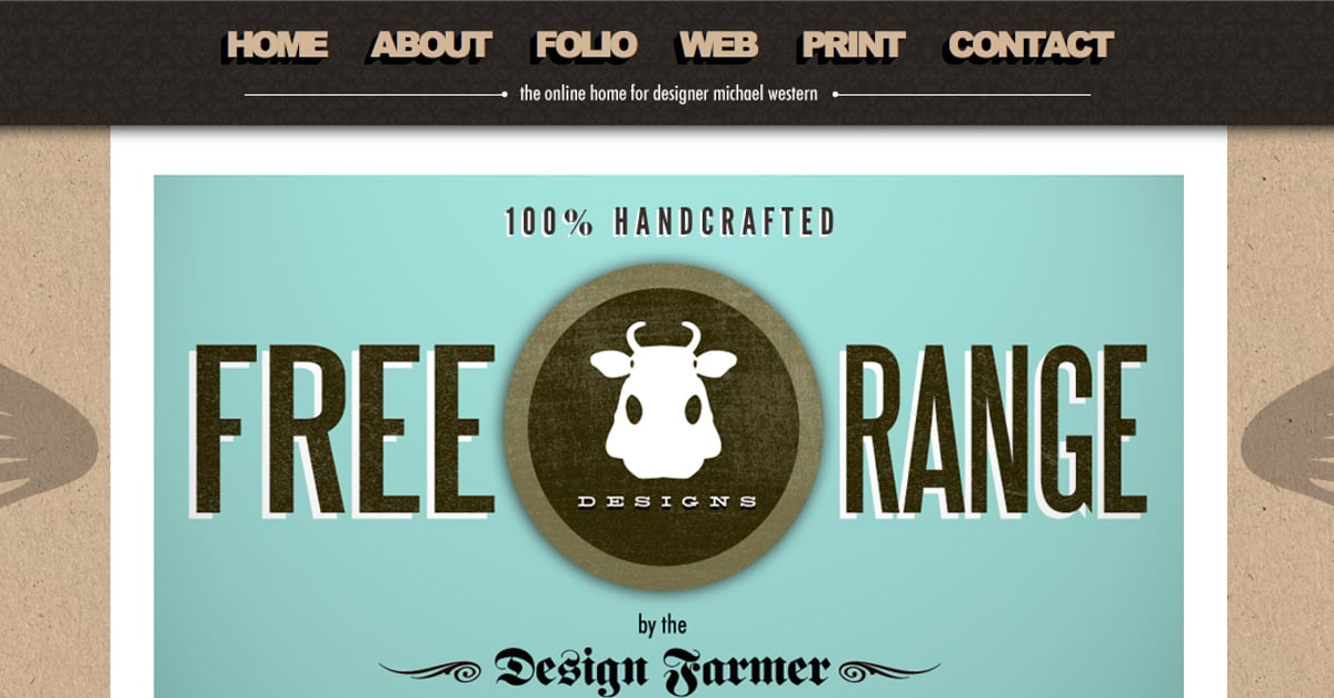 Range Website Free Range Designs — One Page Website Award