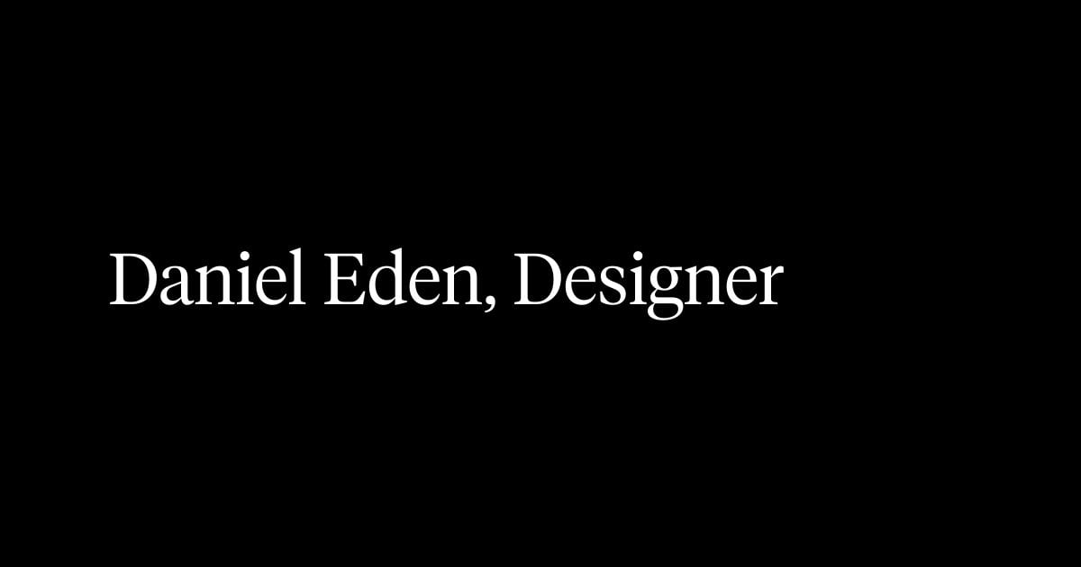 Daniel Eden