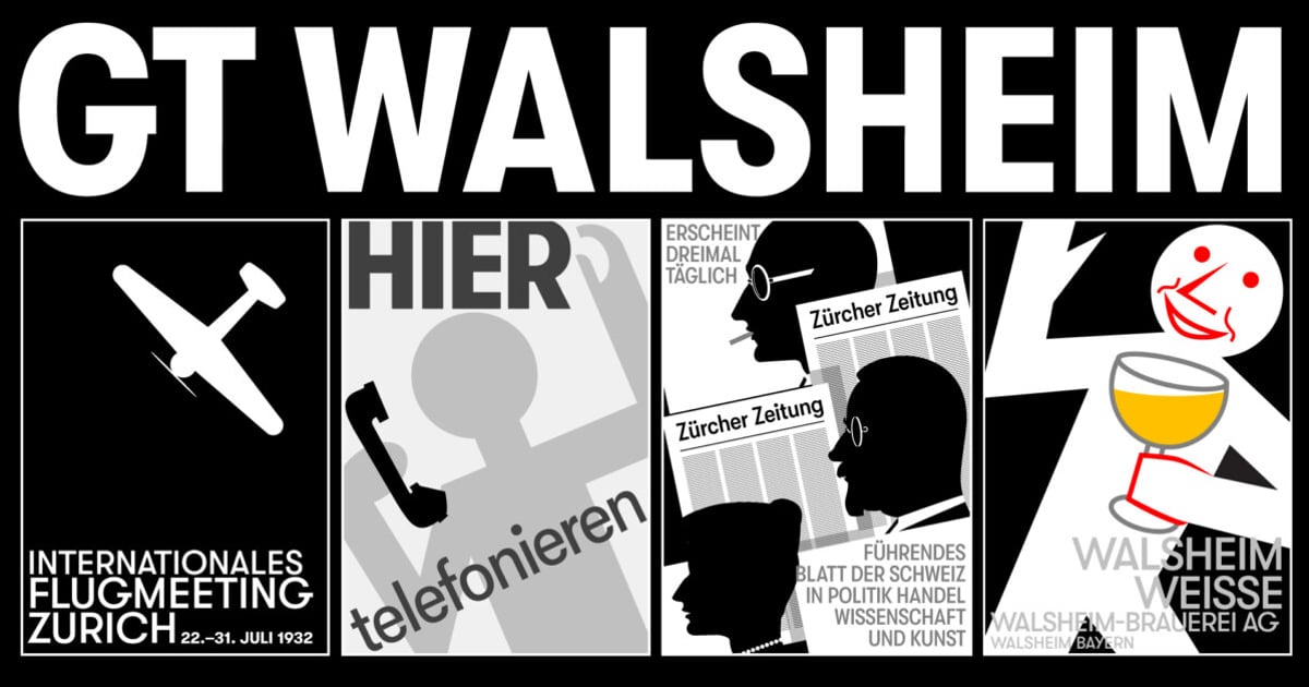 GT Walsheim Typeface