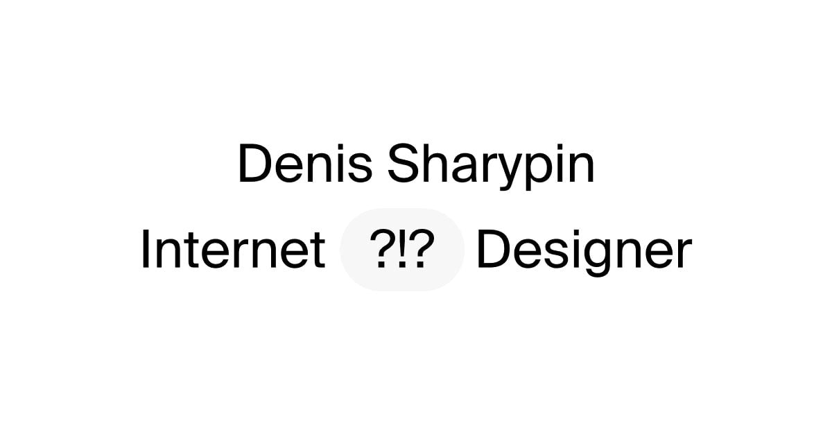 Denis Sharypin