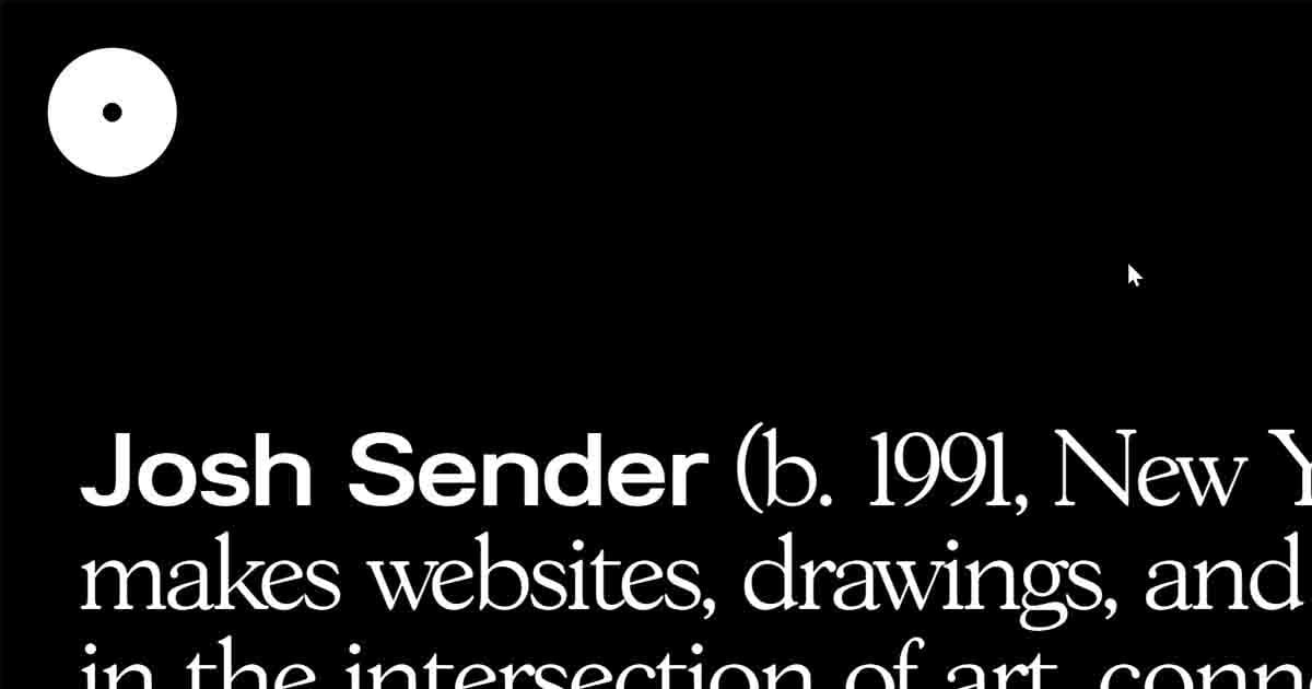 Josh Sender