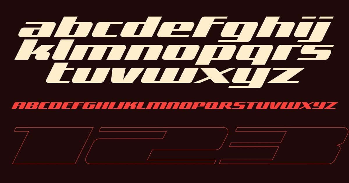 Zoom Typeface
