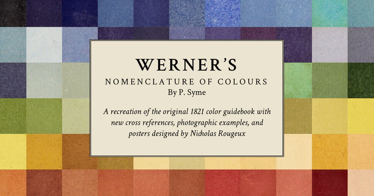 Werner’s Nomenclature of Colours