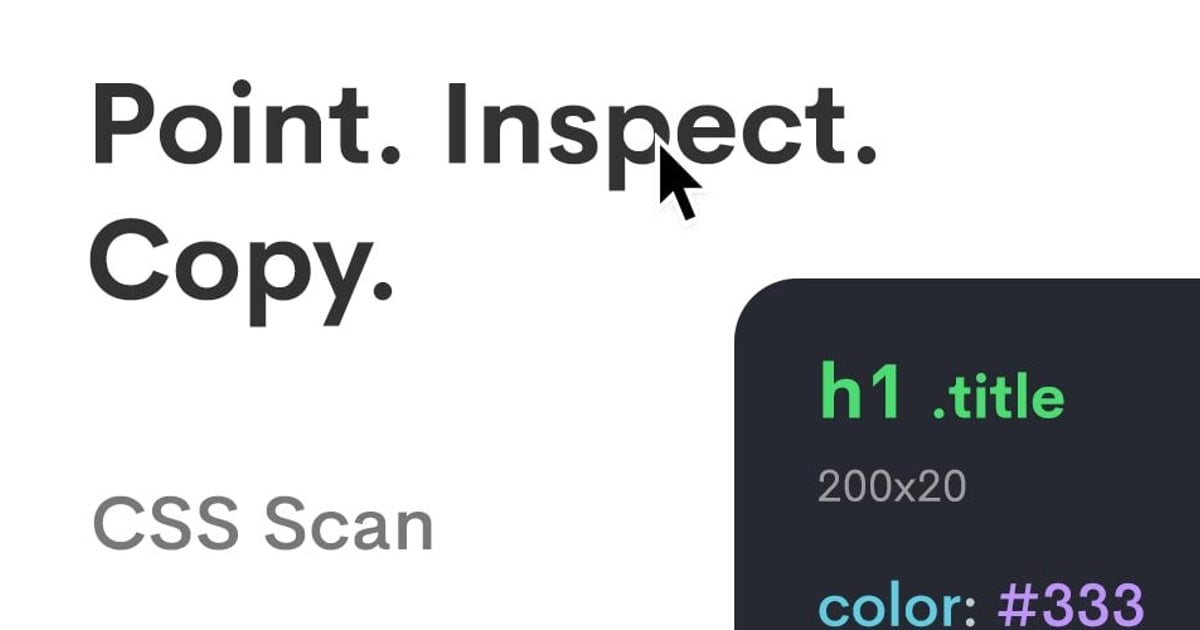 CSS Scan