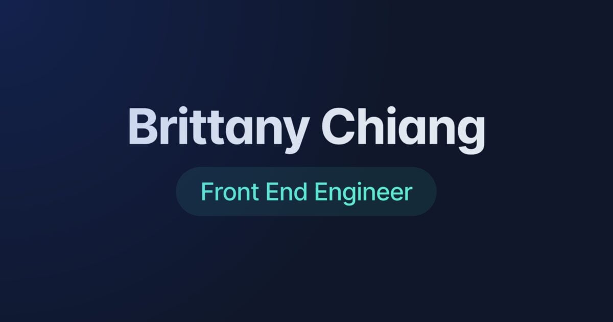 Brittany Chiang