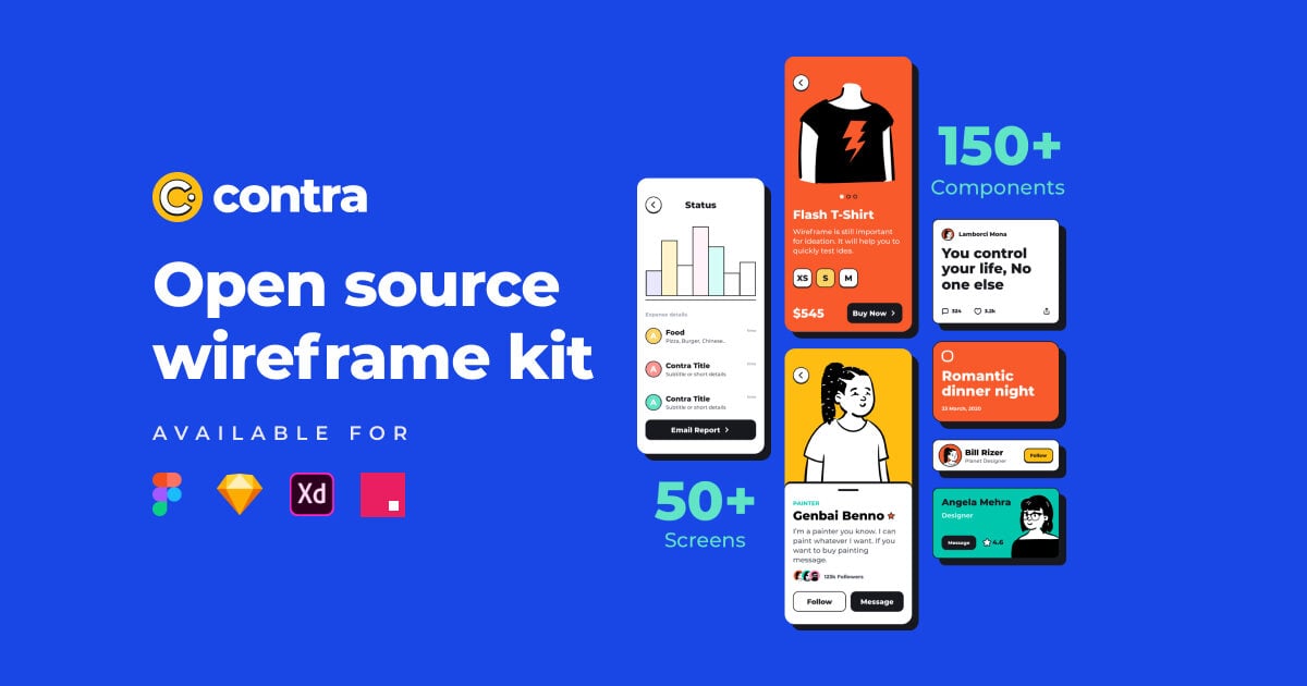 Contra Wireframe Kit
