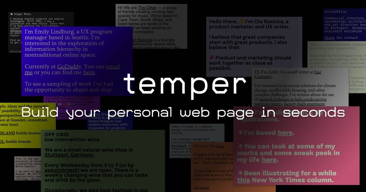 temper