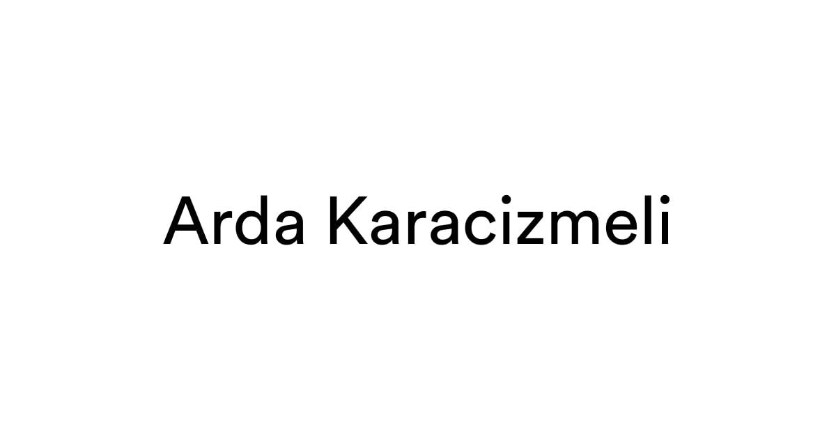 Arda Karacizmeli