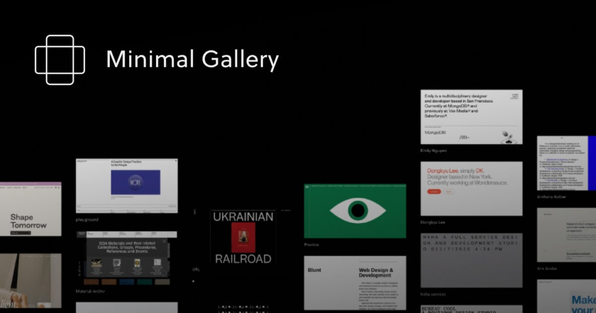 Minimal Gallery