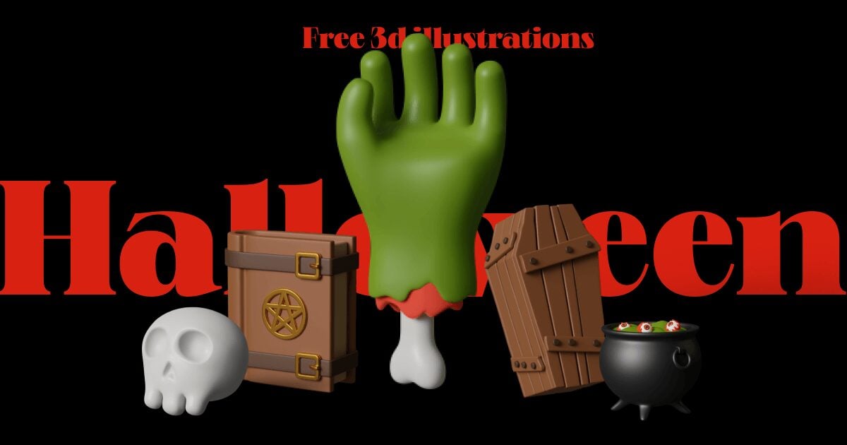 Halloween 3D Icons