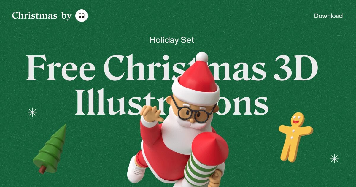 Christmas 3D Illustrations