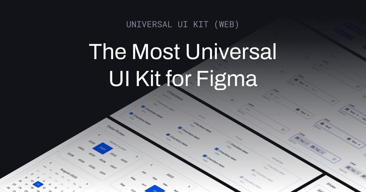 Universal UI Kit for Web