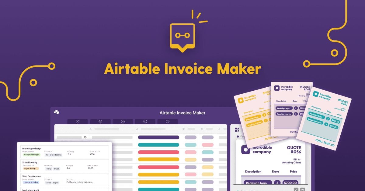 Airtable Invoice Maker