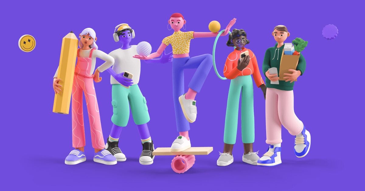 People 3D Characters