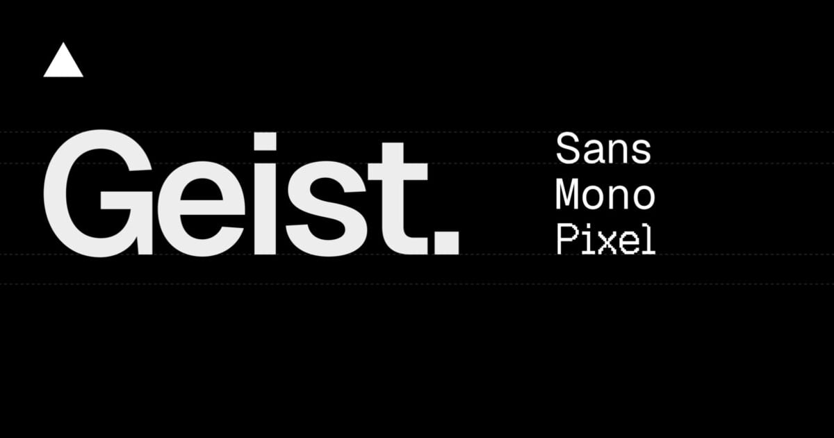 Geist Font
