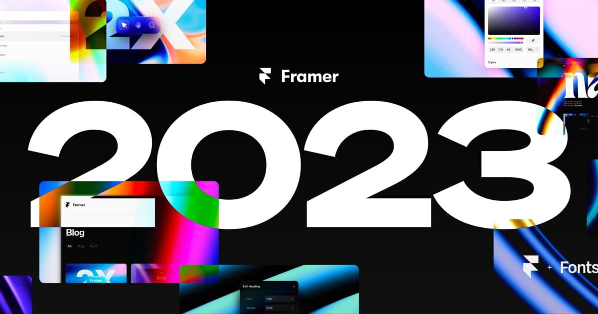 Framer: 2023 Year in Review