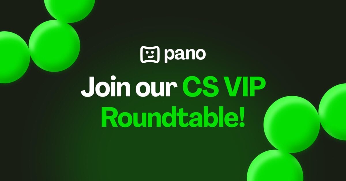 Pano CS VIP Roundtable