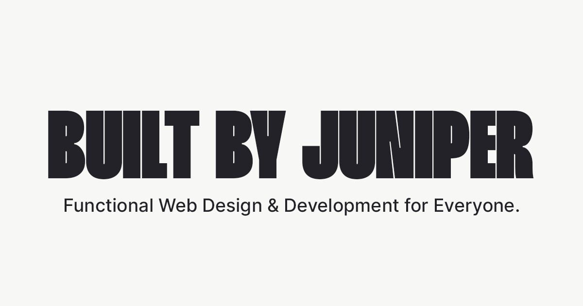 Built by Juniper