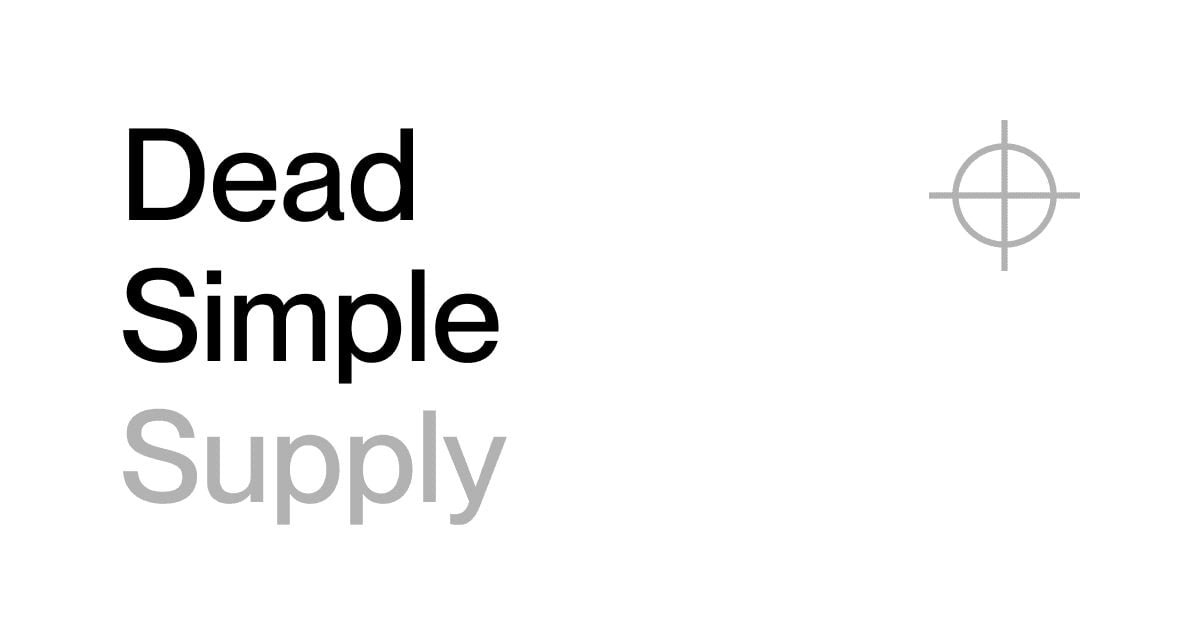 Dead Simple Supply