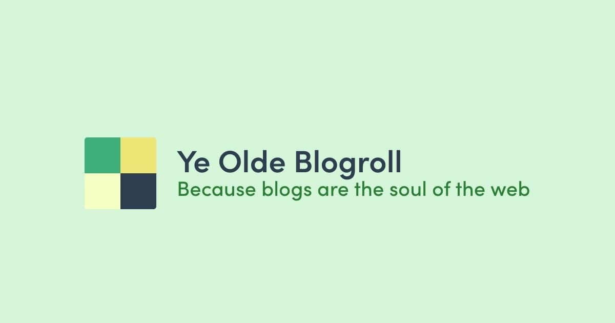 Ye Olde Blogroll