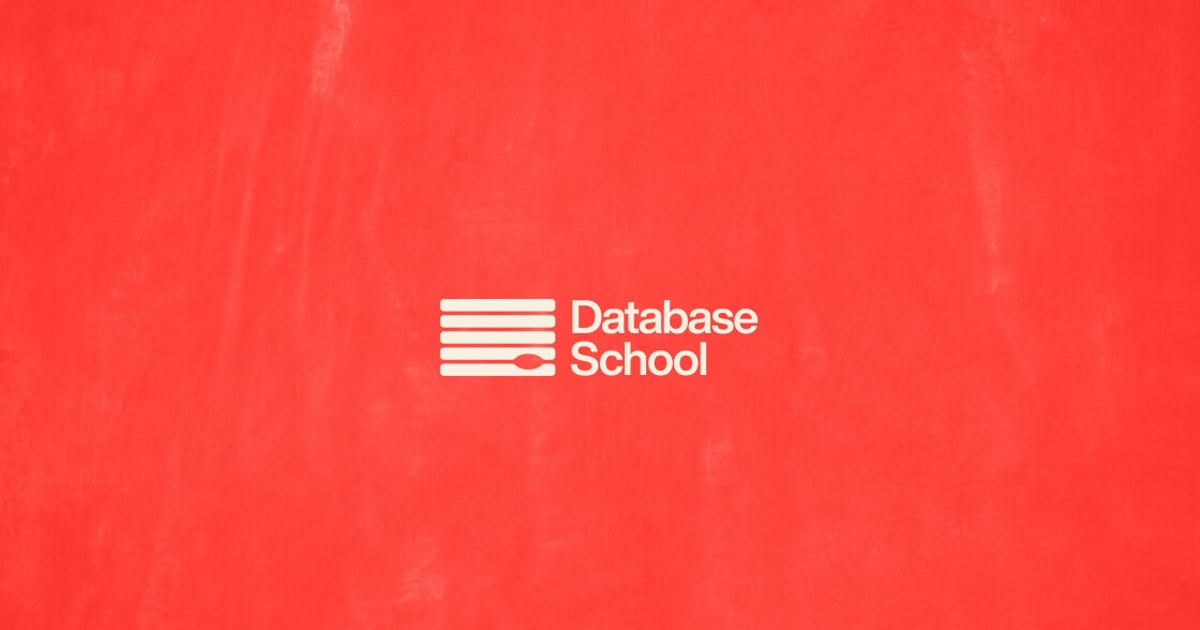 Database School