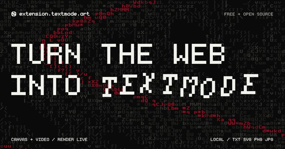 Textmode Overlay