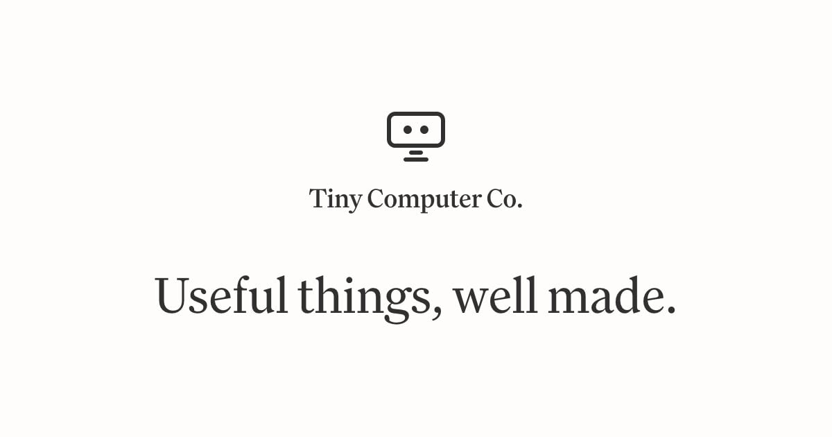 Tiny Computer Co.