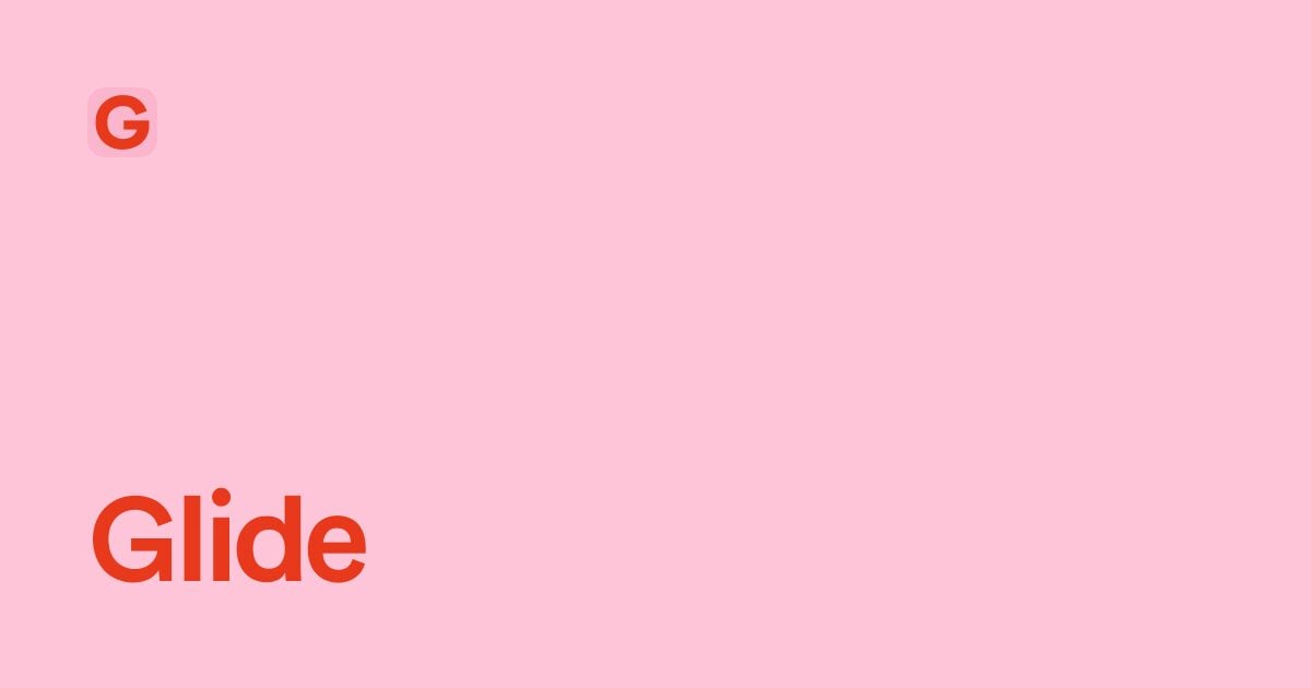 Glide Typeface