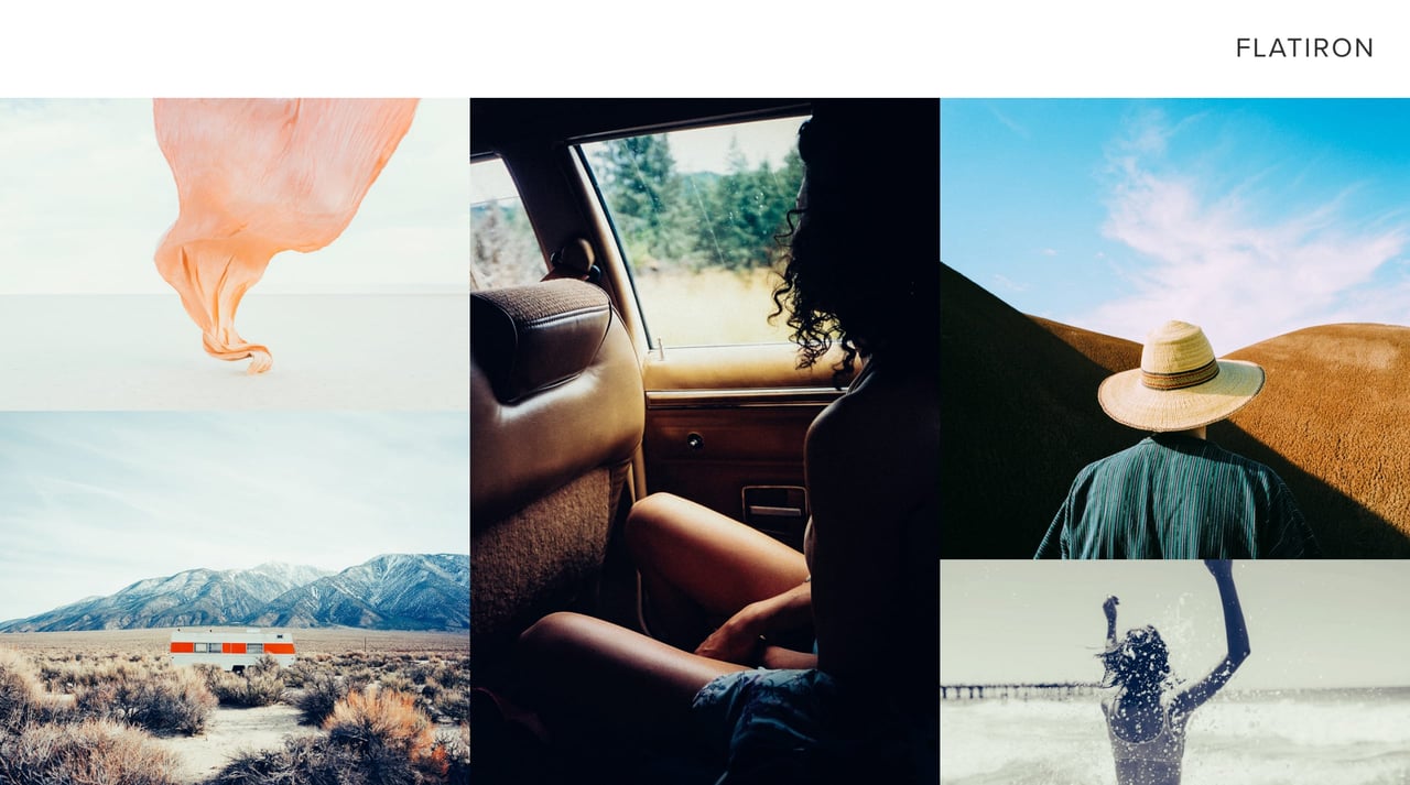 Flatiron Squarespace Template Screenshot