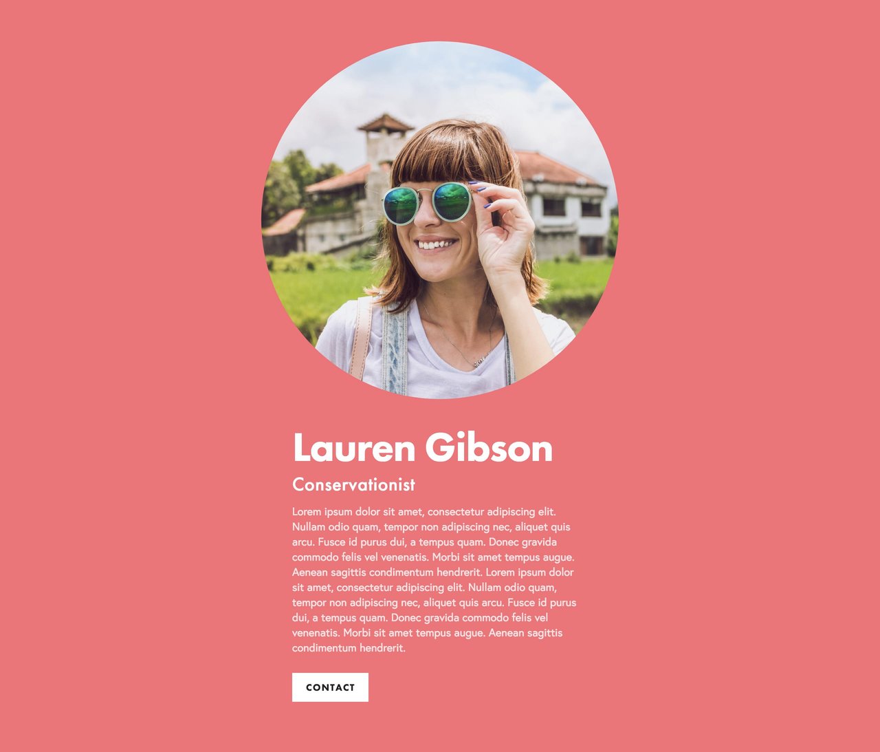 Squarespace Cover Page #03 Screenshot