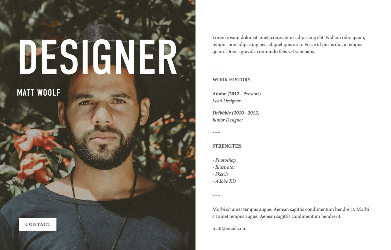 Squarespace Cover Page #26 Screenshot