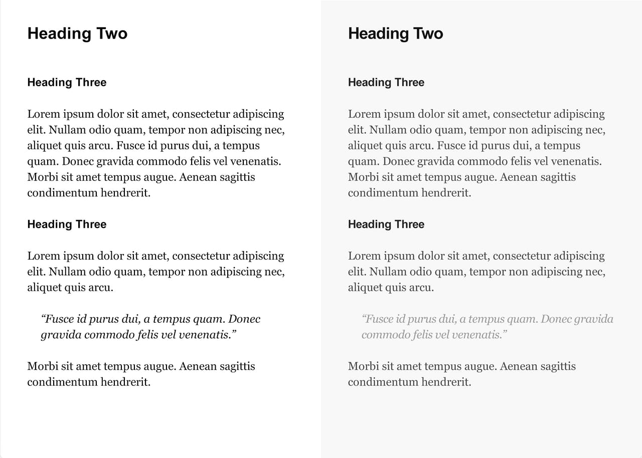 Text Kerning comparison Screenshot