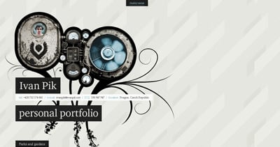 Ivan Pik Website Screenshot