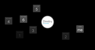 Dimitry Website Screenshot