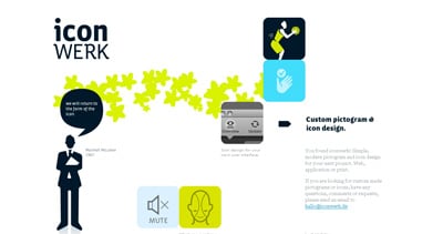 Icon Werk Website Screenshot