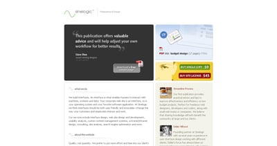 Sinelogic Press Website Screenshot