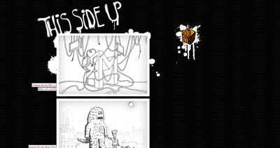 This Side Up Website Screenshot