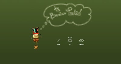 Berin Tuzlic Website Screenshot