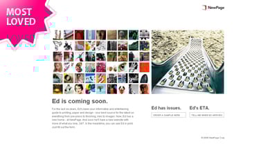 Ed Lives Here Website Screenshot