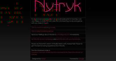 Nytryk Website Screenshot