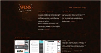 When I’m Not Sleeping Website Screenshot