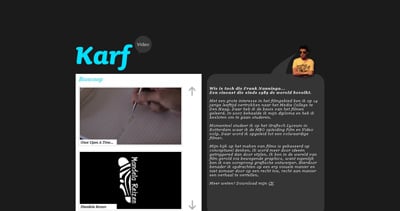 Karf Website Screenshot