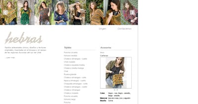 Hebras Website Screenshot